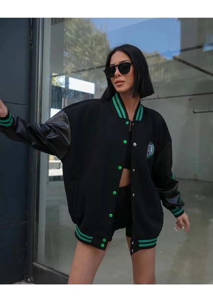 Gamaro Unisex Polar Kolej Ceket 3 Iplik