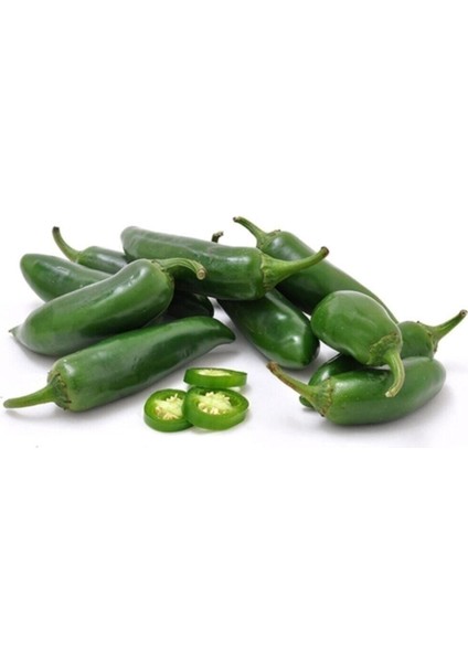 Ithal Jalapeno Kırmızı Acı Meksika Biberi Tohumu 40 Adet Tohum