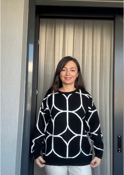 Siyah Desenli Kazak modelleri