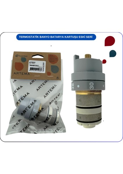 A31795YP Artema Termostatik Kartus Kerox Te 2 fiyatları