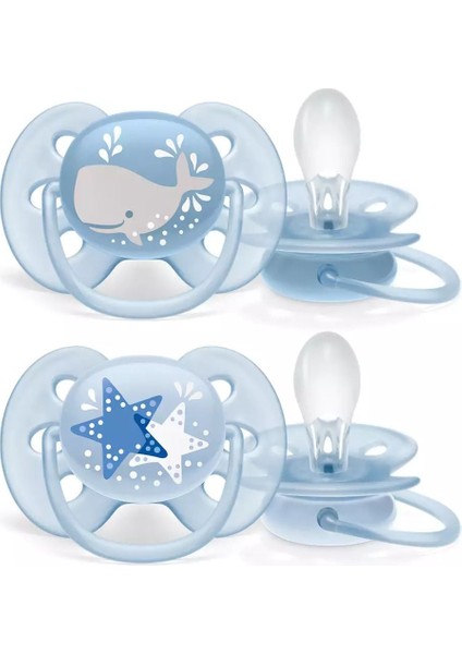 Philips Avent Ultra Soft Emzik 6-18 Ay Erkek