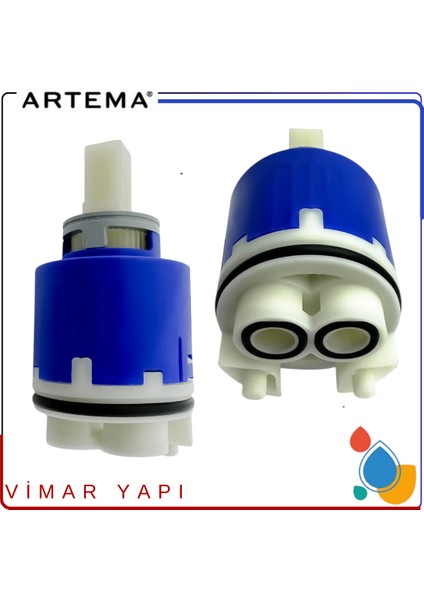 A22629YP Yerine A25653YP Artema Kartuş Ayakli-Kerox