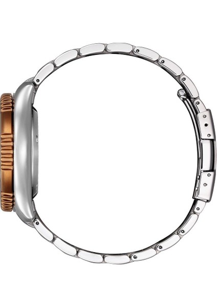 NY0164-65XE Erkek Dalgıç Saati – Otomatik Mekanizma, Bronz Bezel, 200M Su Geçirmezlik