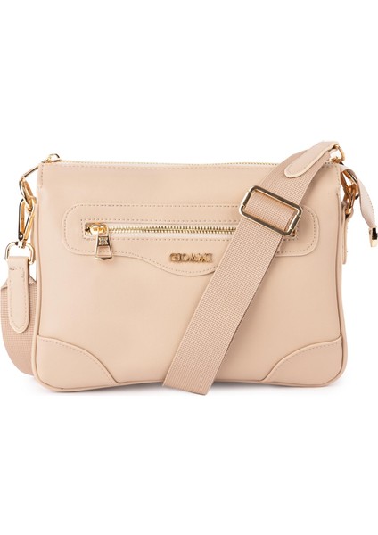 Zeta Çapraz ve Omuz Çantası A.vizon Naturel