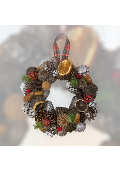 Portakallı Kapı Süsü Portakal Kozalaklı Kapı Süsü Masasüsü fiyatları