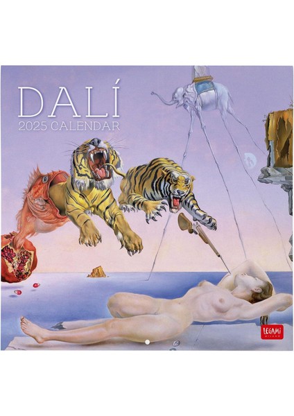 Duvar Takvimi 2025 Sanat Salvador Dali