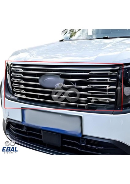 Ford Tourneo Courier Krom Ön Panjur 8 Parça 2024 Üzeri Paslanmaz Çelik fiyatları