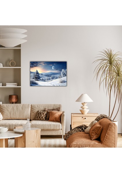Kış Temalı Manzara Kanvas Tablo fırsatları