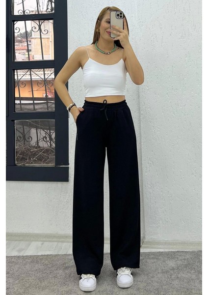 Bol Paça Oysho Eşofman Altı Siyah