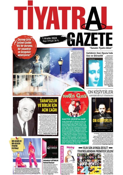 Tiyatral 8. Sayı - Aralık 2024