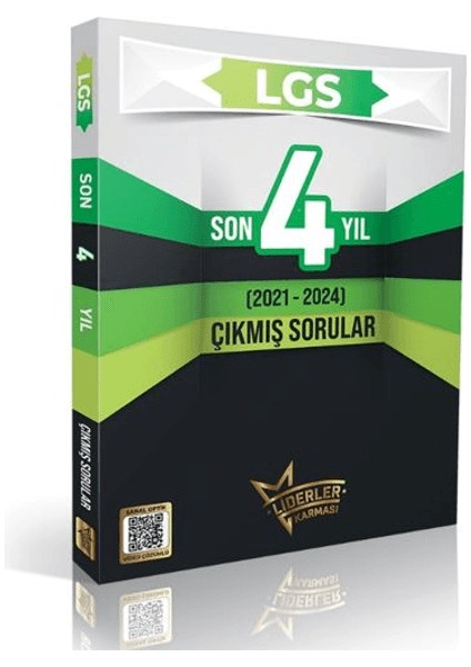 Lgs Son 4 Yıl Çıkmış Sorular (2021-2024)
