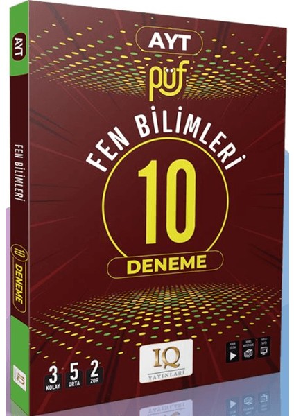 Ayt Fen Bilimleri Püf 10 Branş Deneme