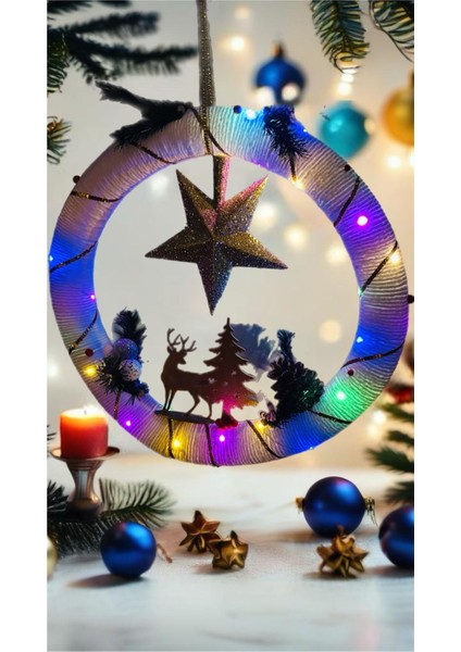 Tekno Trust Teddy Santa Claus Christmas Çelengi