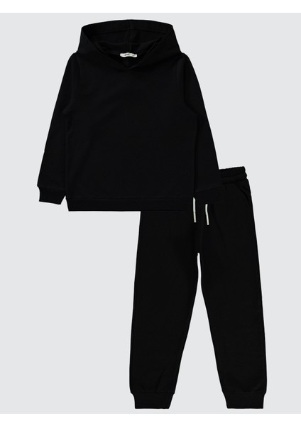 Civil Çocuk Eşofman Takımı 6-9 Yaş Siyah