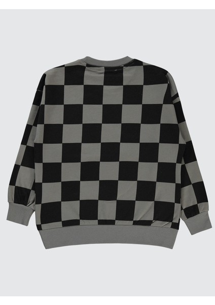 Erkek Çocuk Sweatshirt 6-9 Yaş Antrasit fiyatları