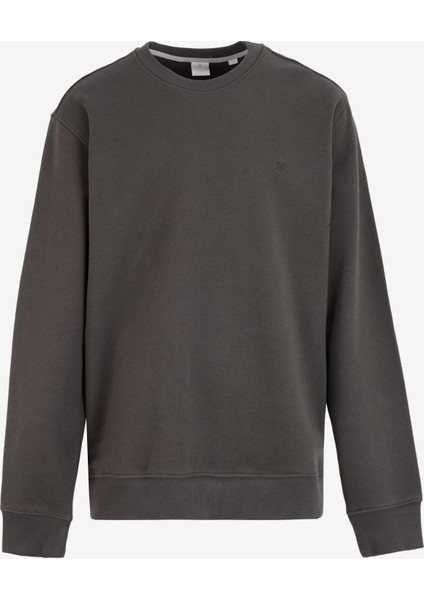 Bisiklet Yaka Koyu Gri Erkek Sweatshırt 12262789_Jprcclogan Sweat Crew Neck