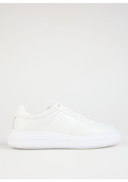 Beyaz Erkek Sneaker Low Top Lace Up Hf