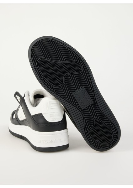Beyaz - Siyah Erkek Sneaker Tjm Basket Retro Cupsole Wl