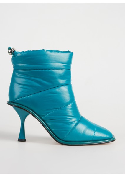 Turkuaz Kadın Topuklu Bot KP2823