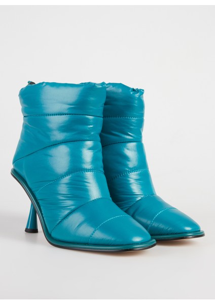 Turkuaz Kadın Topuklu Bot KP2823 fiyatları