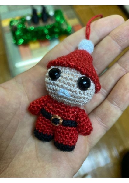 Tekno Trust Yılbaşı Figürü Toplar ve Noel Baba Set 5'li Süs