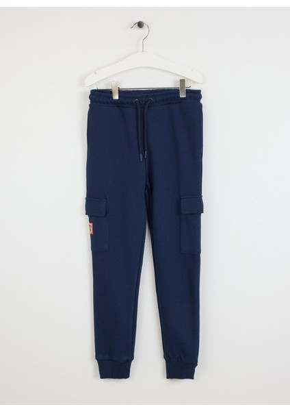 Haribo Lastikli Paça Lacivert Erkek Çocuk Eşofman Altı HRBTXT701