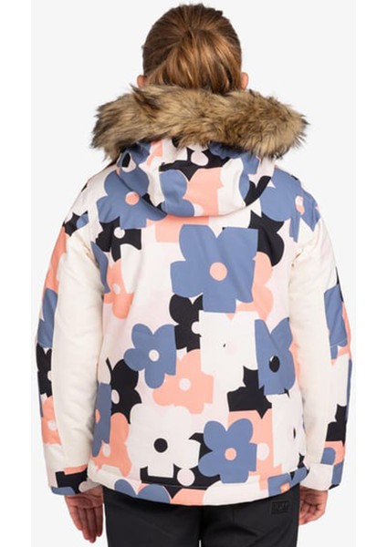 Beyaz Kız Çocuk Kayak Montu ERGTJ03180-ROXY Pıe Gırl Jk fiyatları