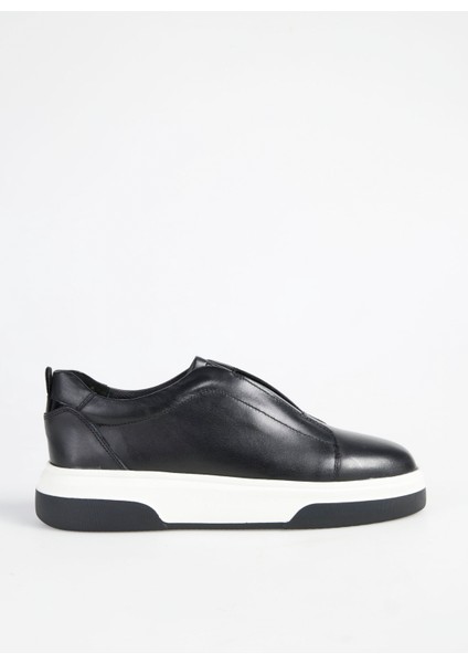 Siyah Erkek Deri Sneaker Otıs-Pacho