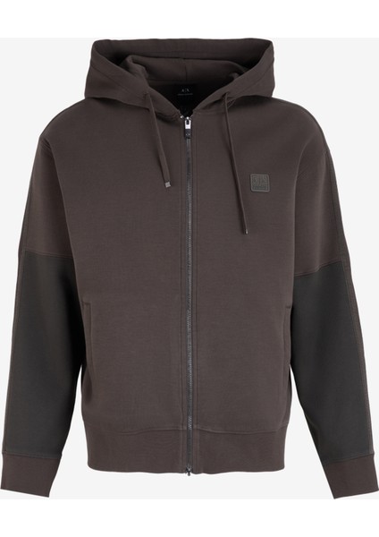 Baskılı Kapüşon Normal Haki Erkek Sweatshirt 6dzmhd Zjnpz 4892