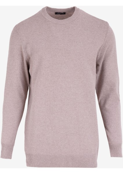 Bisiklet Yaka Standart Vizon Erkek Kazak ACE492510287_TRIKO Bısıklet Yaka