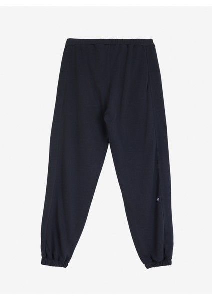 Siyah Kadın Regular Fit Düz Eşofman Altı Wordmark Knıt Pant Black fiyatları