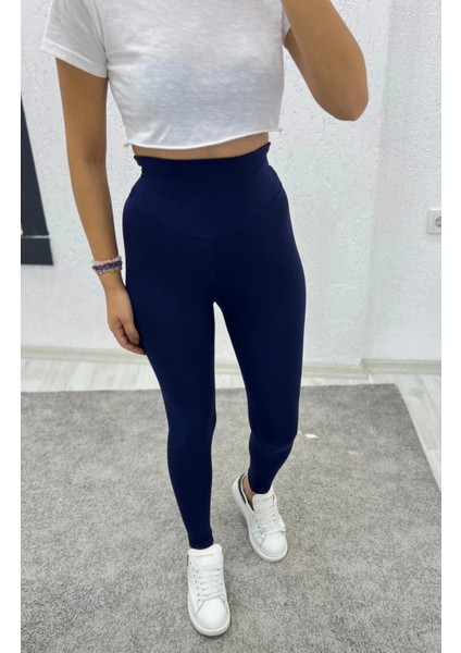 Oysho Toparlayıcı Tayt Lacivert modelleri