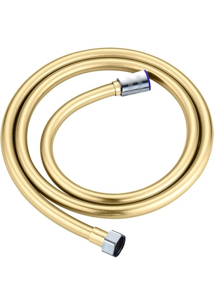 Gold Altın Paslanmaz Kopmaz Patlamaz Kaliteli Pvc Duş Hortumu Tüm Duş Setleri ile Uyumlu 1,5 Metre