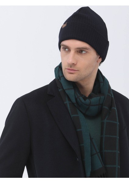 Lacivert Regular Fit Kelebek Yaka Klasik Dokuma Palto indirimleri