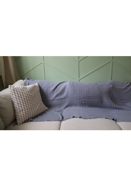 Müslin Tv Battaniyesi - Koltuk Örtüsü - Pike - 190/100 fiyatları