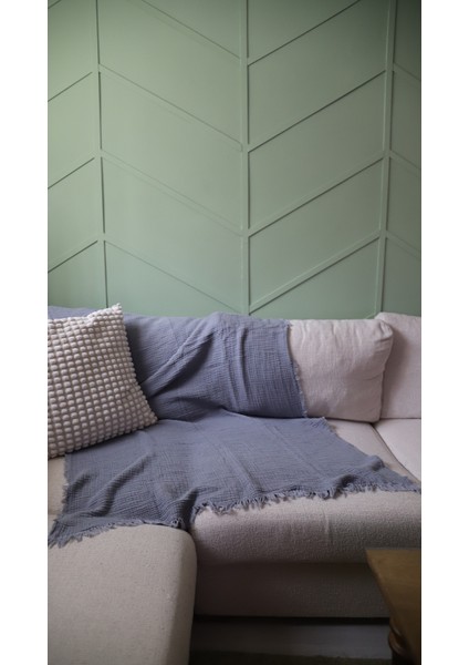 Müslin Tv Battaniyesi - Koltuk Örtüsü - Pike - 190/100 indirimleri