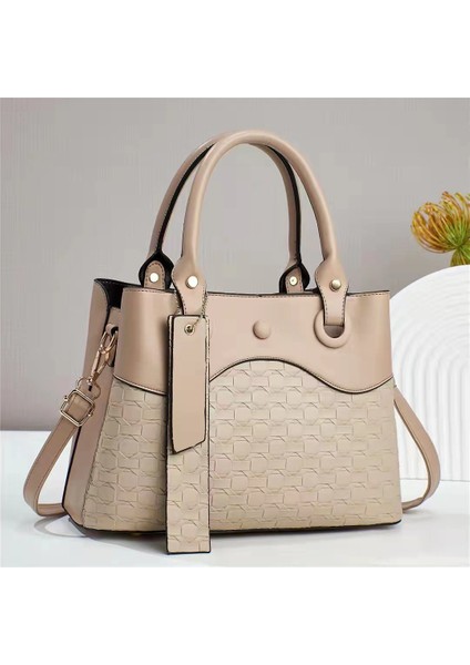 Yeni Basit Düz Renk Tek Omuz Crossbody Çanta Kadınlar (Yurt Dışından)