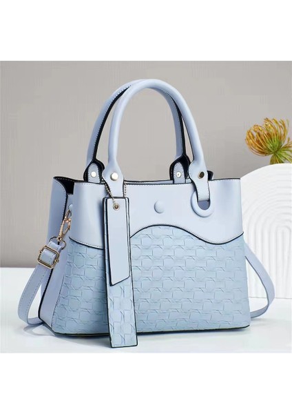 Yeni Basit Düz Renk Tek Omuz Crossbody Çanta Kadınlar (Yurt Dışından)