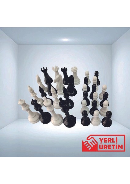 Okul Satranç Takımı - Rulo Çantalı - 35X35cm