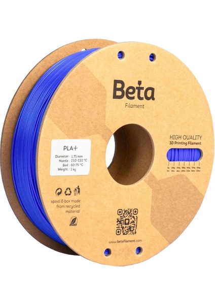 Pla+ Filament Deep Blue