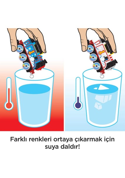 HNP82 Thomas ve Arkadaşları - Renk Değiştiren Küçük Trenler 3lü Paket