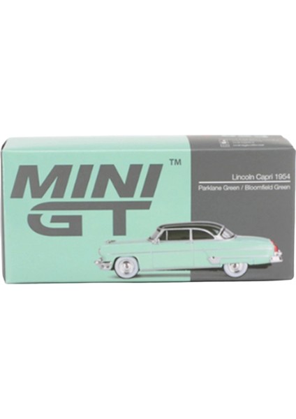 Mini Gt 1/64 Lincoln Capri 1954 Parklane Green / Bloomfield Green fırsatları