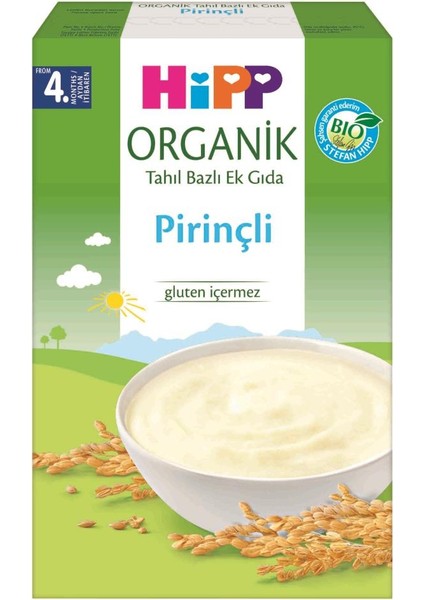P Organik Pirinçli Tahıl Bazlı Ek Gıda 200 gr