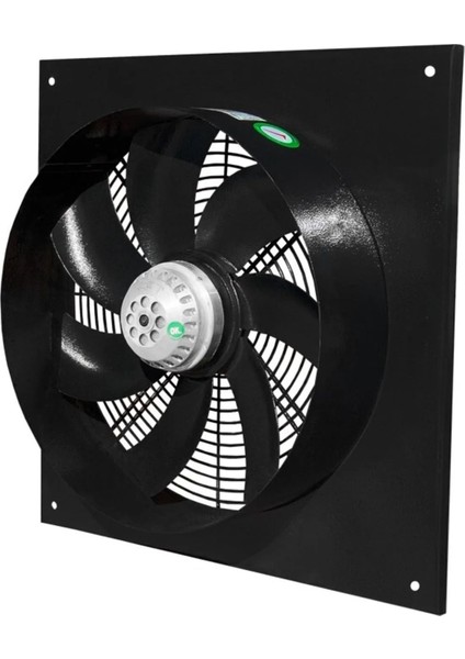 AKDR-200-M-2K Kare Kasalı Metal Kanatlı Fan