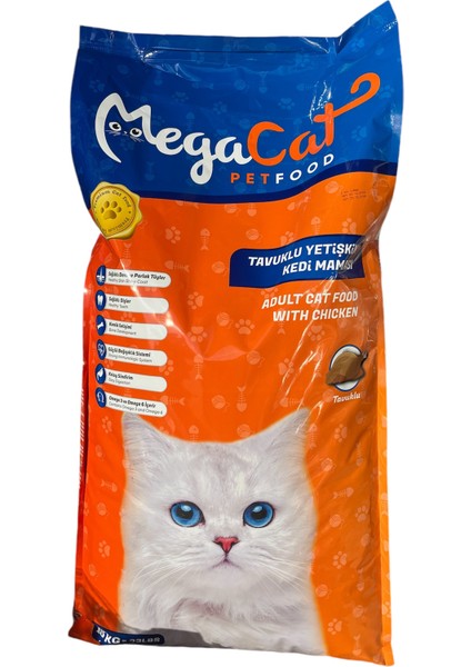 15 kg Tavuklu Premium Yetişkin Kedi Maması