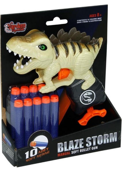 Vardem Yumuşak Mermili Dinozor Tabanca (10MERMI Dahil) fırsatları