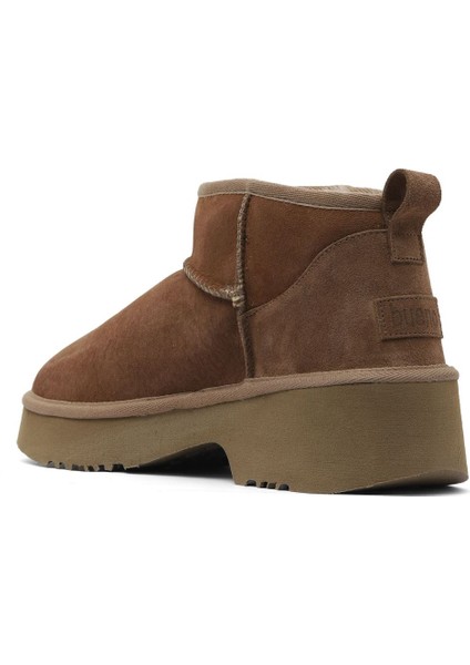 Sahra Süet Kadın Düz Bot 05AG701 05AG701 fırsatları