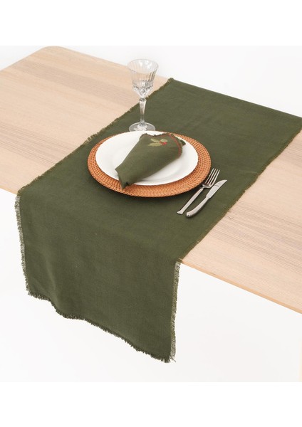 Yeşil Yılbaşı Temalı Masa Bandı fiyatları