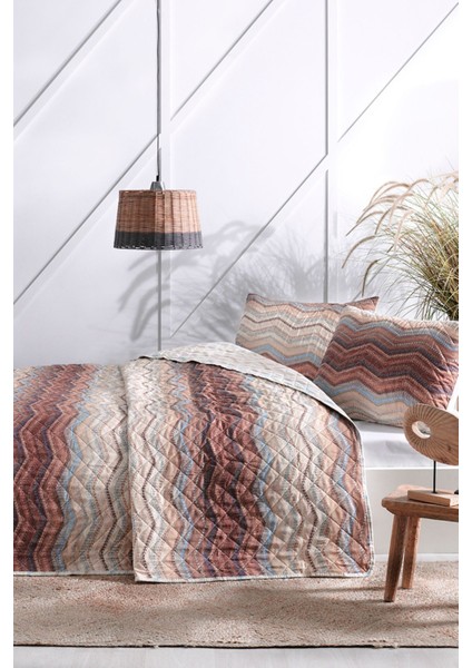 Curve Çift Kişilik Yatak Örtüsü 230x250 Cm