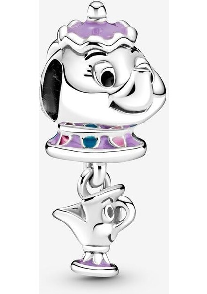 Disney Güzel ve Çirkin Mrs. Potts ve Chip Charm 799015C01